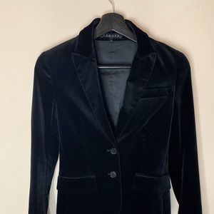 Theory Tailored Velvet Blazer